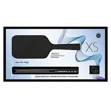 SET MY HAIR PLANCHA XS + PADDLE BRUSH