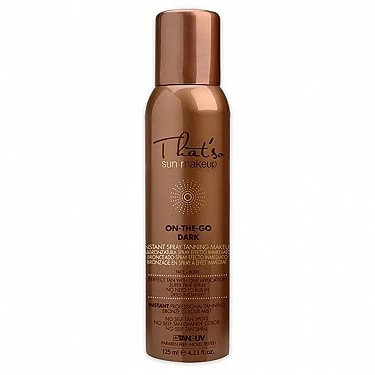 SPRAY BRONCEADOR EFECTO INMEDIATO ON THE GO DARK 125 ML. THAT'SO SUN MAKE UP SPRAY BRONCEADOR EFECTO INMEDIATO ON THE GO DARK 125 ML. THAT'SO SUN MAKE UP