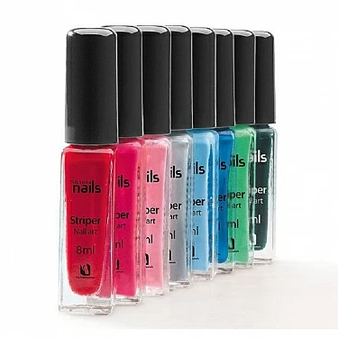 "STRIPER KIT" 8 ESMALTES NAIL ART REF : 6104550