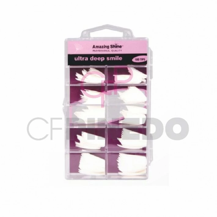 TIP U�AS ULTRA DEEP SMILE (100 UNIDADES) REF : 514F AMAZING SHINE