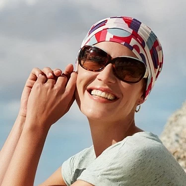 TURBANTE YOGA - BAMBU ESTAMPADO A�OS 80