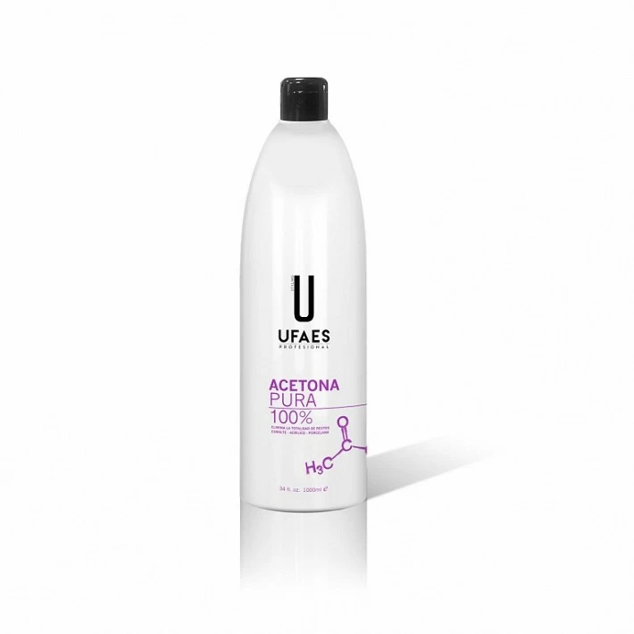 UFAES ACETONA PURA AL 100% 1000ML. FONTENAS