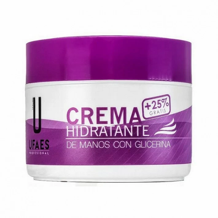 UFAES CREMA HIDRATANTE DE MANOS CON GLICERINA 250ML. UFAES CREMA HIDRATANTE DE MANOS CON GLICERINA 250ML.