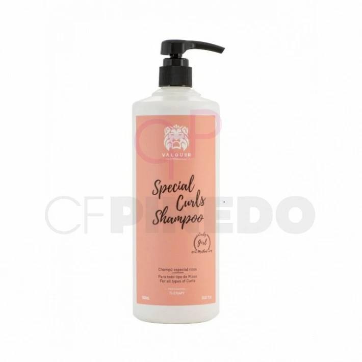 VALQUER CHAMPU ESPECIAL RIZOS - SPECIAL CURLS SHAMPOO 1000ML. REF 33418 VALQUER CHAMPU ESPECIAL RIZOS - SPECIAL CURLS SHAMPOO 1000ML. REF 33418