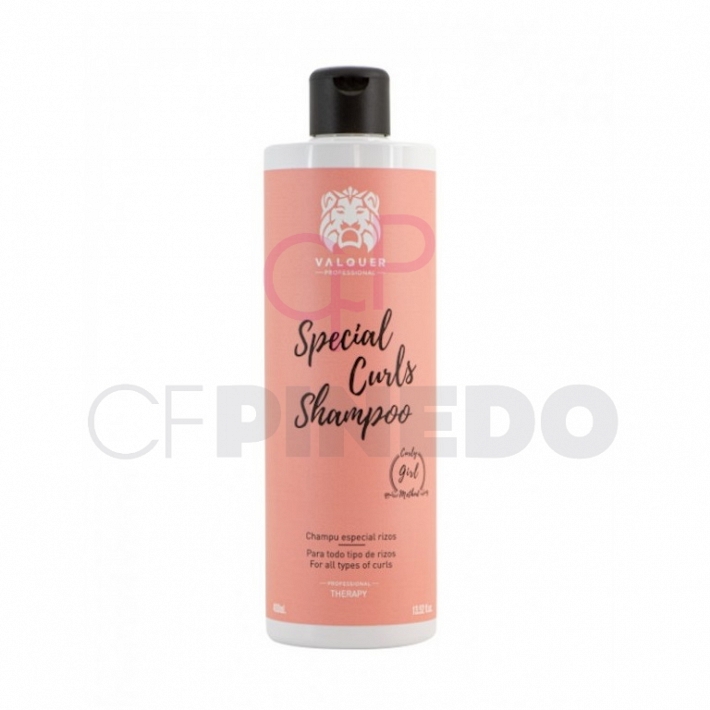 VALQUER CHAMPU METODO CURLY - SPECIAL CURLS SHAMPOO 400ML.