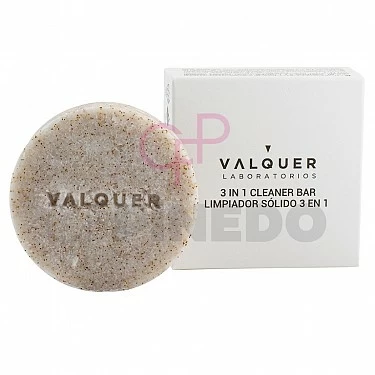VALQUER LIMPIADOR SOLIDO 3 EN 1 SUGAR 50 G.  REF 33979