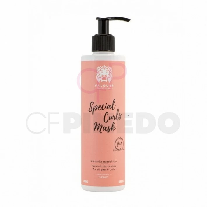 VALQUER MASCARILLA METODO CURLY - SPECIAL CURLS MASK 275ML. REF 33425 VALQUER MASCARILLA METODO CURLY - SPECIAL CURLS MASK 275ML. REF 33425